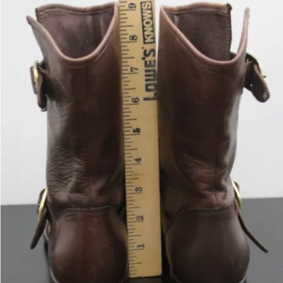 UGG Australia Frances Women’s Brown Leather Two Buckle Short Size   NWOT - Picture 7 of 14